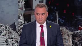 Joshua Zerka, ambassadeur d'Israël en France, sur le plateau de BFMTV ce dimanche 15 juin 2025.