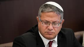 Le ministre israélien de la Sécurité nationale, Itamar Ben Gvir, le 10 septembre 2023 