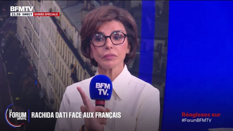 FORUM BFM - "Paris est sale": Rachida Dati détaille son plan pour rendre la capitale plus propre