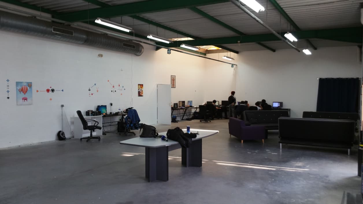 La salle principale de l'eSport Academy