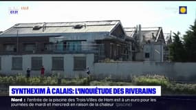 Calais: les riverains inquiets après des dégagements de fumée à l'usine Synthexim