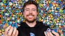 Le youtubeur Mrbeast et sa collection de jouets.