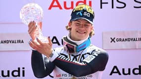 Lucas Braathen, à El Tarter (Andorre) le 19 mars 2023