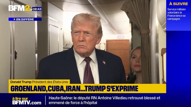 "À un moment donné, je la rencontrerai": Donald Trump disposé à rencontrer Delcy Rodríguez, la présidente par intérim du Venezuela