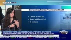 La  pépite : Beanstock visite, analyse et évalue le potentiel de projets d’investissement pour les particuliers acheteurs, par Lorraine Goumot - 11/05