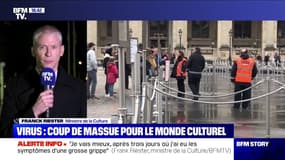 Franck Riester: "Les musées qui dépendent du ministère de la Culture vont fermer"