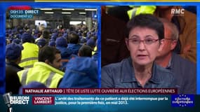 "Non, le capitalisme n'est pas éternel", les grands groupes dans le viseur de Nathalie Arthaud
