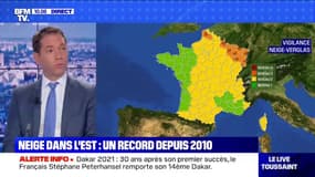 Il n'a pas neigé autant dans l'est de la France depuis 2010