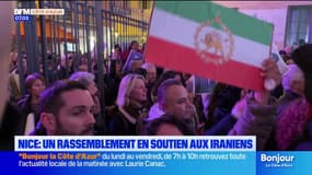 Nice : un rassemblement en soutien aux Iraniens 