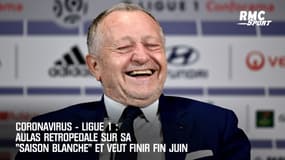Coronavirus-L1: Aulas rétropédale sur sa "saison blanche" et veut finir fin juin