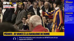Pâques: JD Vance assiste à un office religieux au Vatican