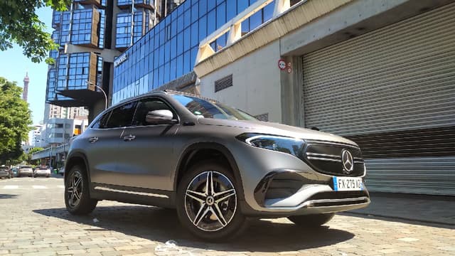 Cette semaine à l'essai, un petit SUV électrique, le Mercedes EQA.