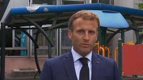 Le président de la République Emmanuel Macron le 2 septembre 2021 à Marseille