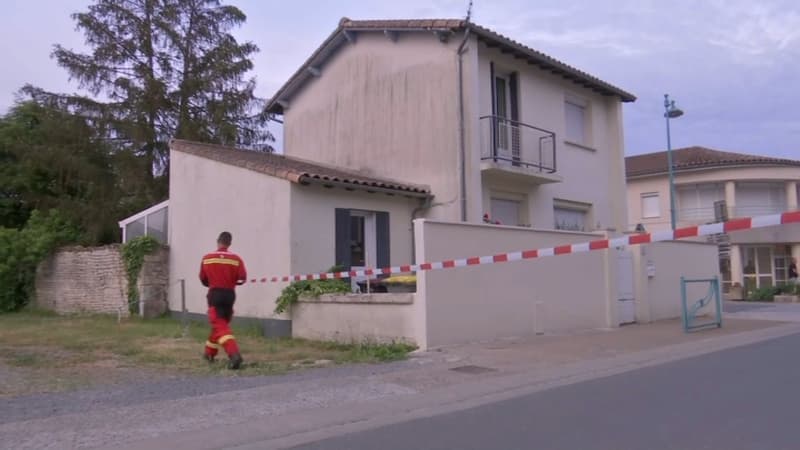 Des dégâts matériels ont été constatés après le séisme survenu vendredi soir dans l'ouest de la France, le 16 juin 2023.