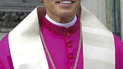 Mgr Franz-Peter Tebartz-van Elst; baptisé "l'évêque de luxe"