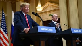 Donald Trump le 16 juillet 2018 à Helsinki.