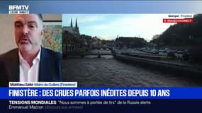 "Un phénomène d'une rareté impressionnante": Matthieu Séité, maire de Guilers dans le Finistère, réagit après les fortes pluies qui ont touché le département