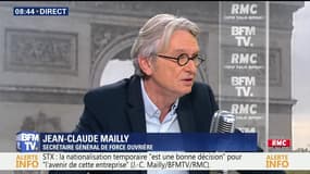 Jean-Claude Mailly face à Raphaëlle Duchemin en direct