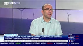 "La loi industrie verte va permettre de gagner du temps pour les sites production des pièces d'éolienne"