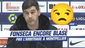 Montpellier 0 -0 Losc : "L’arbitre nous a retiré la possibilité de gagner", peste Fonseca
