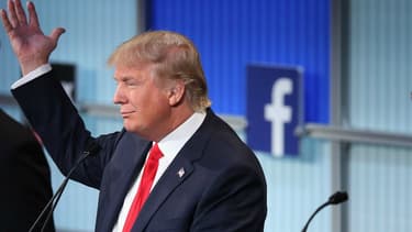 La page Facebook de Donald Trump.