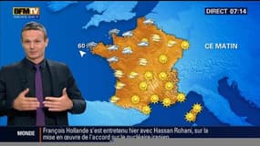 La météo pour ce vendredi 24 juillet 2015