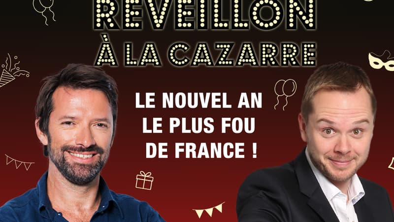 ÉVÉNEMENT RMC : "Réveillon à la Cazarre" sur RMC les&nbsp;24 et 31 décembre