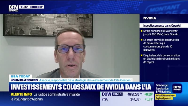 Investissement colossaux de Nvidia dans l'IA