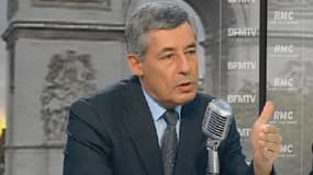 Henri Guaino, invité de Jean-Jacques Bourdin sur BFMTV/RMC, le 23 octobre 2013