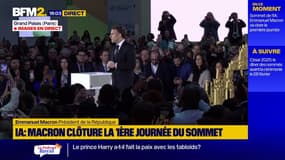Sommet sur l'IA: Macron vante la "conviction" de la France dans "le progrès"