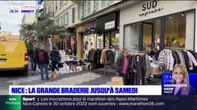 Nice: la grande braderie organisée jusqu'à samedi