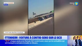 Ittenheim: une voiture à contre-sens sur le grand contournement ouest ce mardi