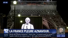 Peu importe l'âge et partout en France, on pleure Charles Aznavour