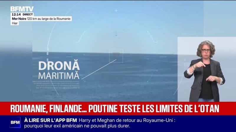 Roumanie: un F-16 abat un drone maritime attribué à la Russie près du plus important projet d'extraction gazière en mer de l'UE