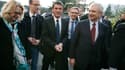 Manuel Valls apporte son soutien à Claude Bartolone (ici le 23 mars 2015)