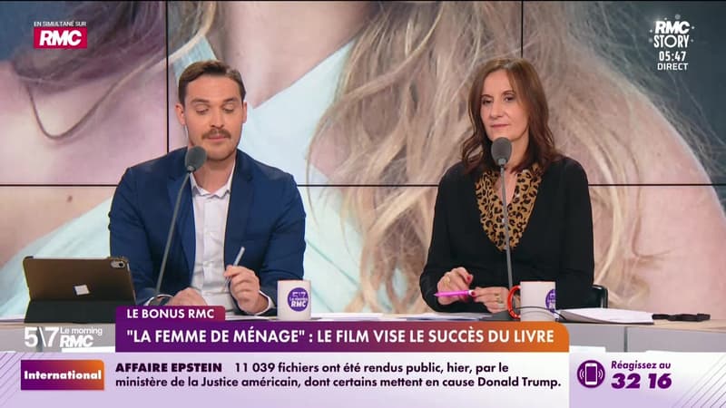 Le bonus RMC : "La femme de ménage", le film vise le succès du livre - 24/12