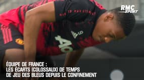 Équipe de France : Les écarts (colossaux) de temps de jeu des Bleus depuis le confinement