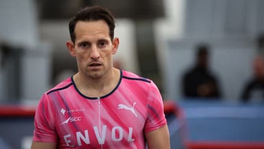 Renaud Lavillenie au meeting du Bourget, 15 juin 2024