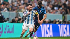 Le déboulé de Lionel Messi devant Josko Gvardiol