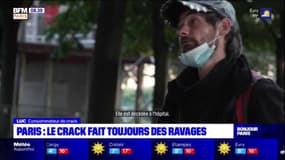 Paris: le crack fait toujours des ravages