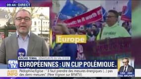 Européennes: Temal (PS) dénonce "un clip de propagande" du gouvernement, "financé par les contribuables"