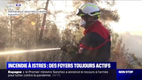 Istres: l’incendie est fixé après plusieurs heures de lutte