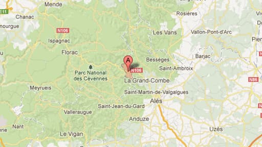 Le haut fonctionnaire s'est engagé sur le trajet du rallye au niveau de la commune du Collet-de-Dèze, en Lozère.