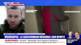 Pavlo Kyrylenko, gouverneur de la région du Donetsk, sur les civils réfugiés dans l'usine Azovstal à Marioupol: "On va les évacuer" 