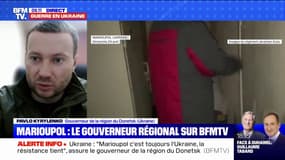 Pavlo Kyrylenko, gouverneur de la région du Donetsk, sur les civils réfugiés dans l'usine Azovstal à Marioupol: "On va les évacuer" 