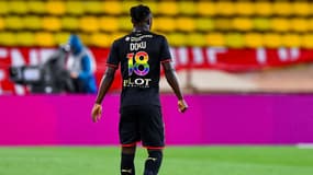 Jeremy Doku avec le Stade Rennais, le 16 mai 2021