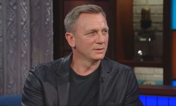 Daniel Craig dans le "Late Show" de Stephen Colbert