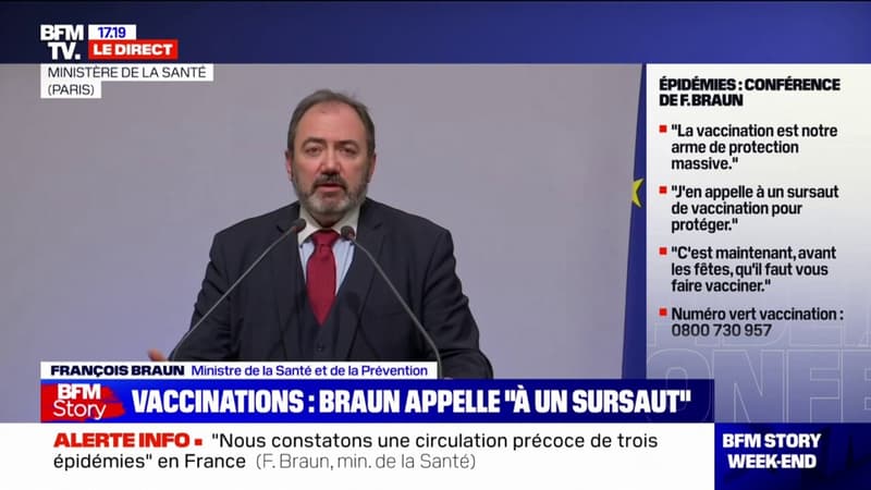 François Braun, ministre de la Santé: 