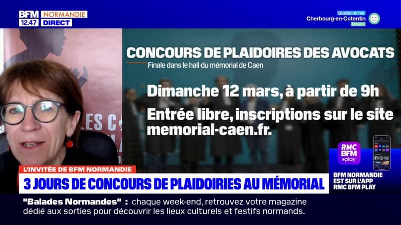 Mémorial de Caen: trois jours de concours de plaidoiries