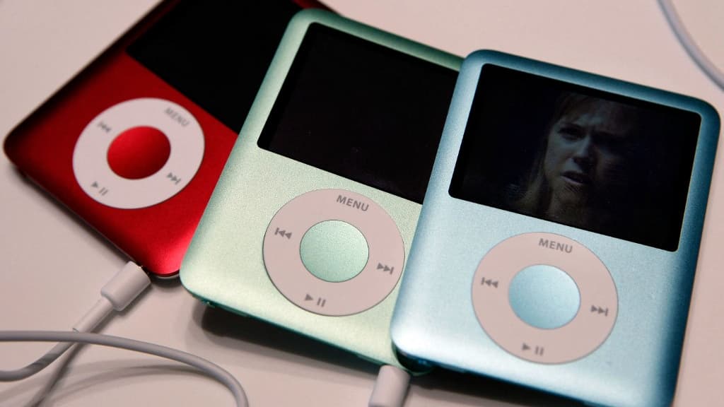 Des Ipod Nano dans une boutique Apple à San Francisco en septembre 2007.
